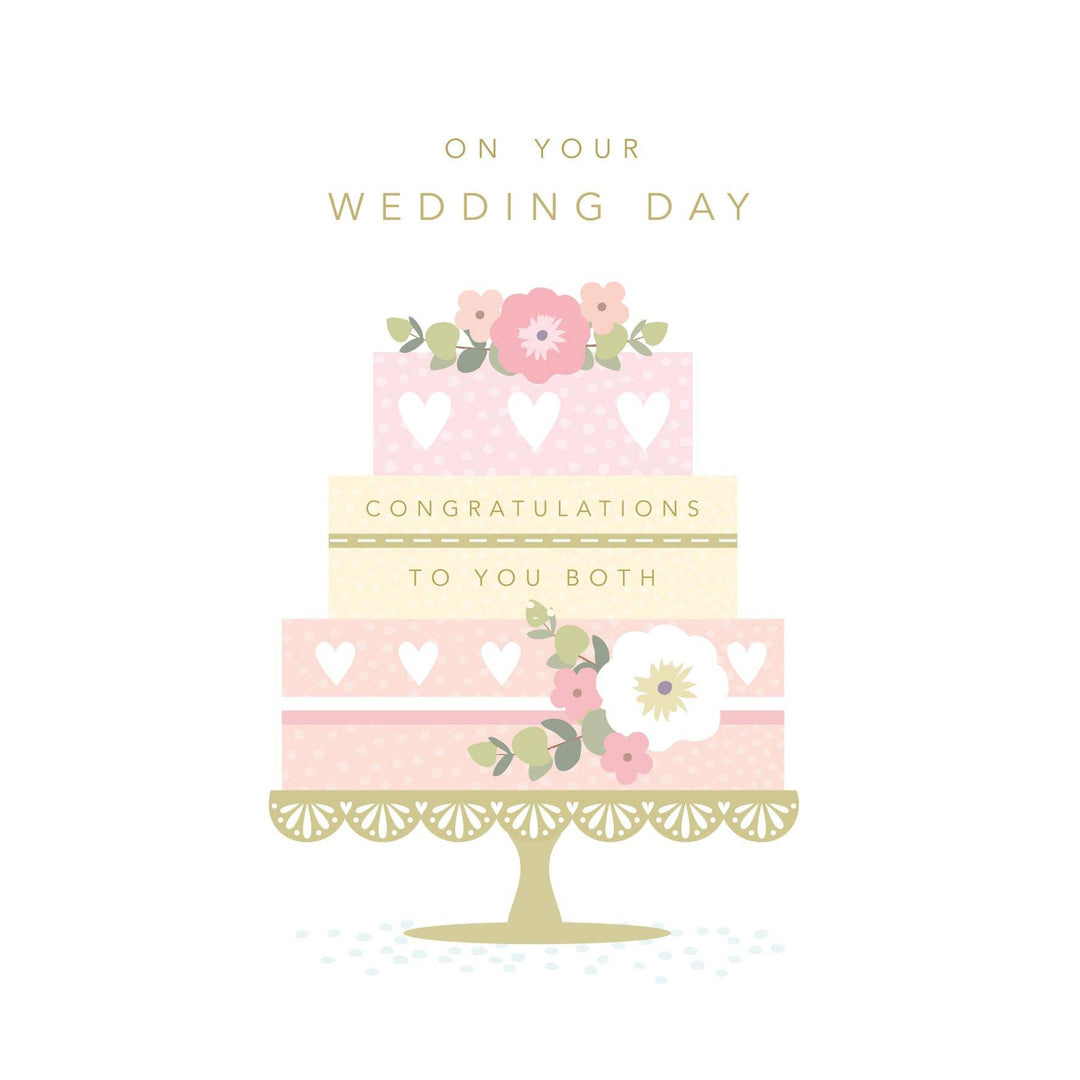 Wedding Day Cake Card