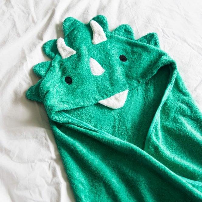 Dino Toddler Hooded Bath Towel