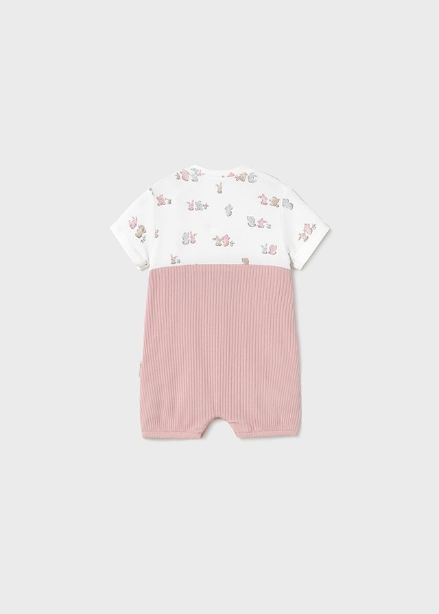 Mayoral Baby Teddy Short Romper Dungarees