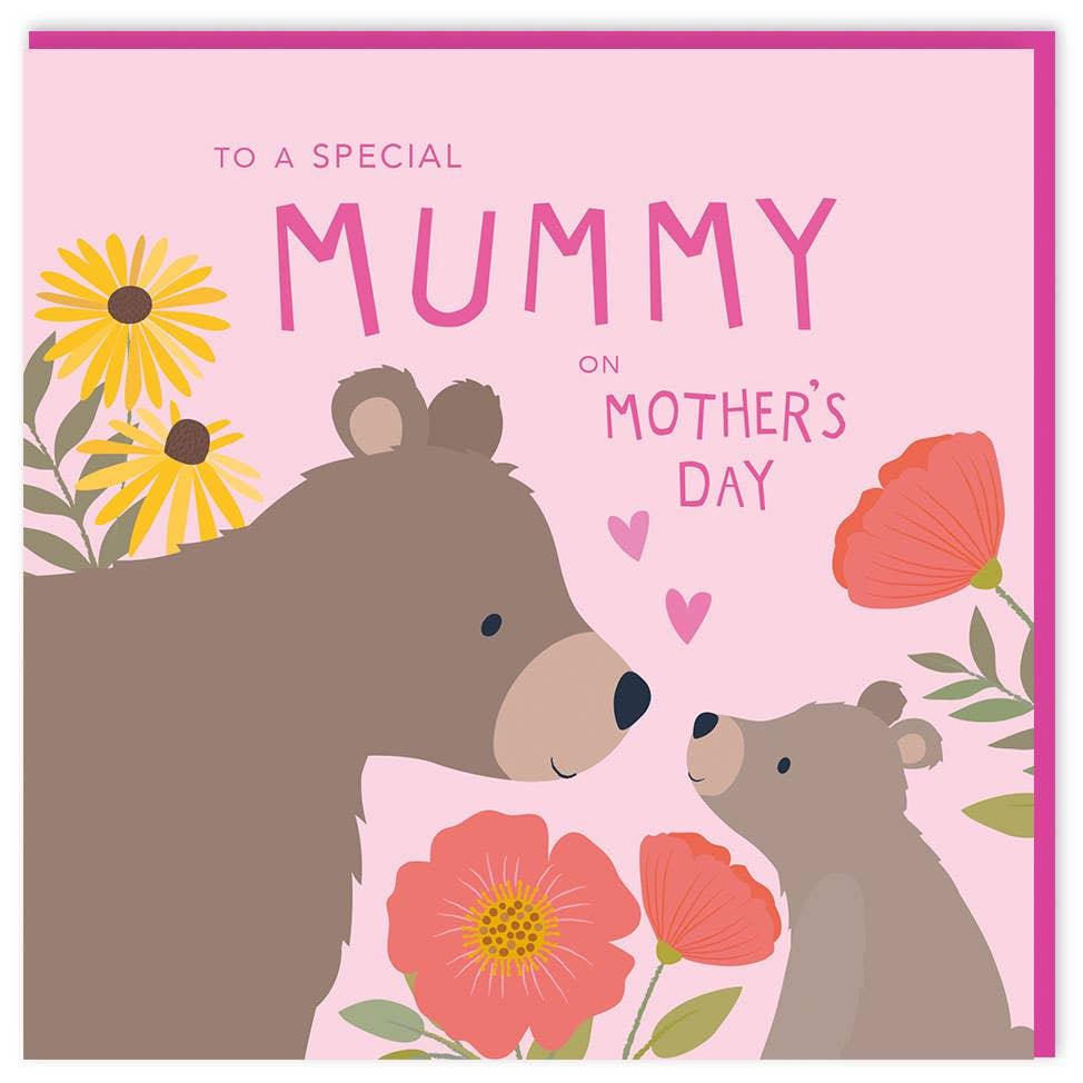 Mummy Bear Mother's Day card