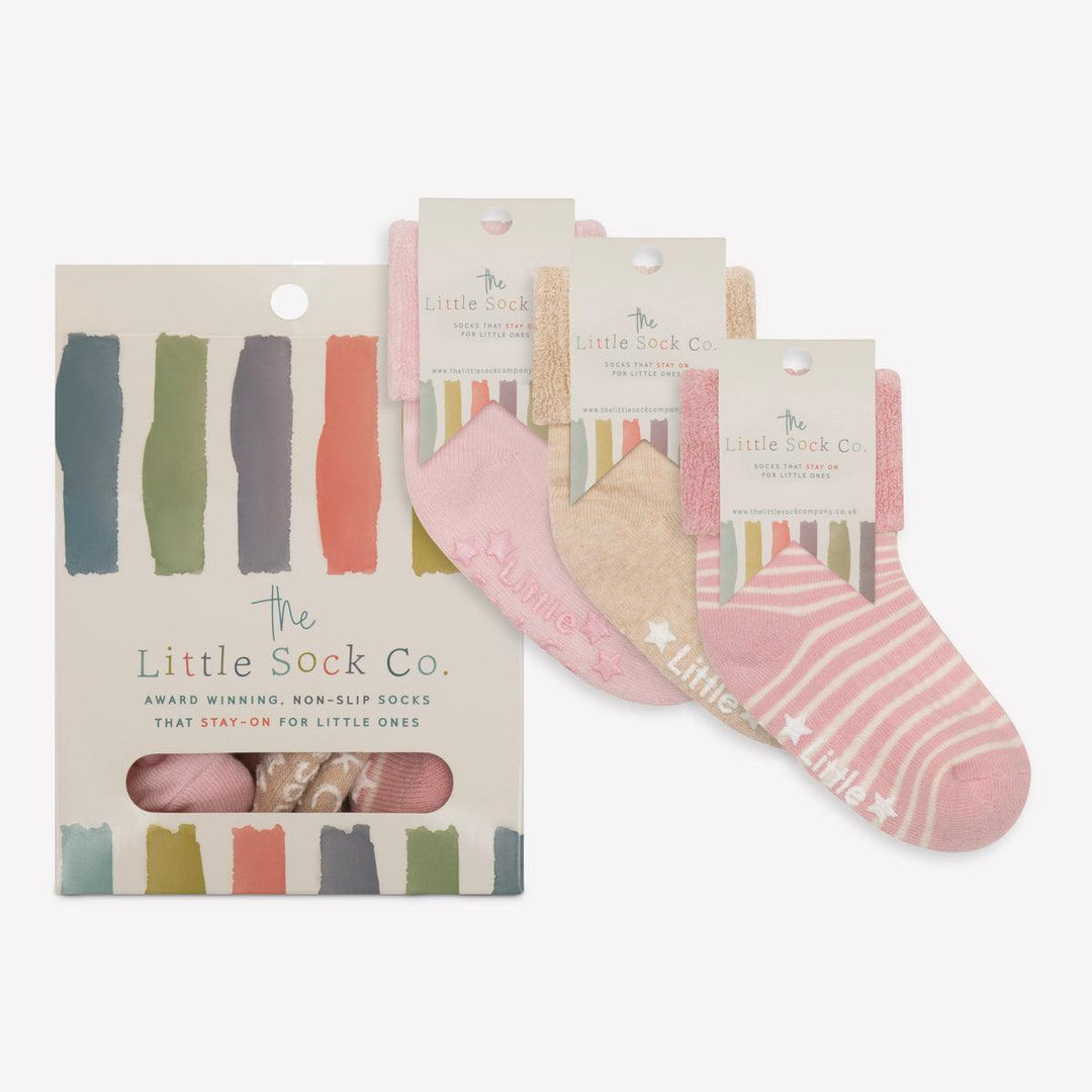 The Little Sock Co SC Giftbox Socks Pink