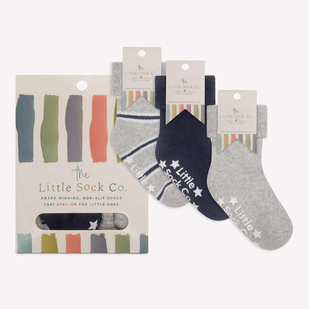 The Little Sock Co SC Giftbox Socks Blue