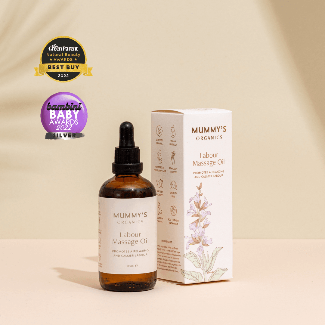 Mummy's Organics Labour Massage Oil