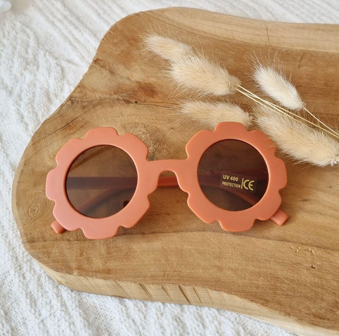 Kids Sunglasses Rust Flower