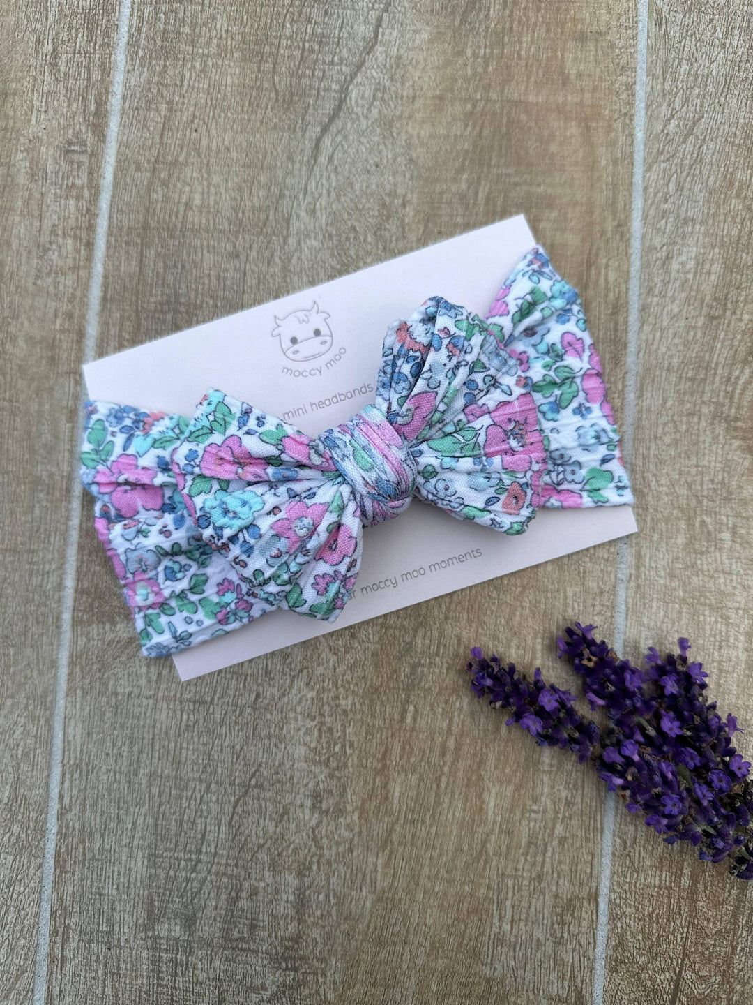 Mini headband - Floral Baby