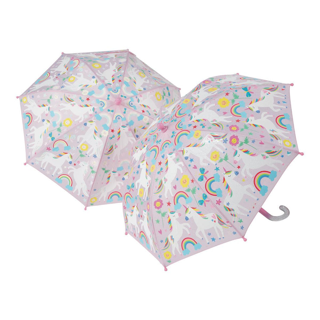 Colour Changing Umbrella Rainbow Unicorn