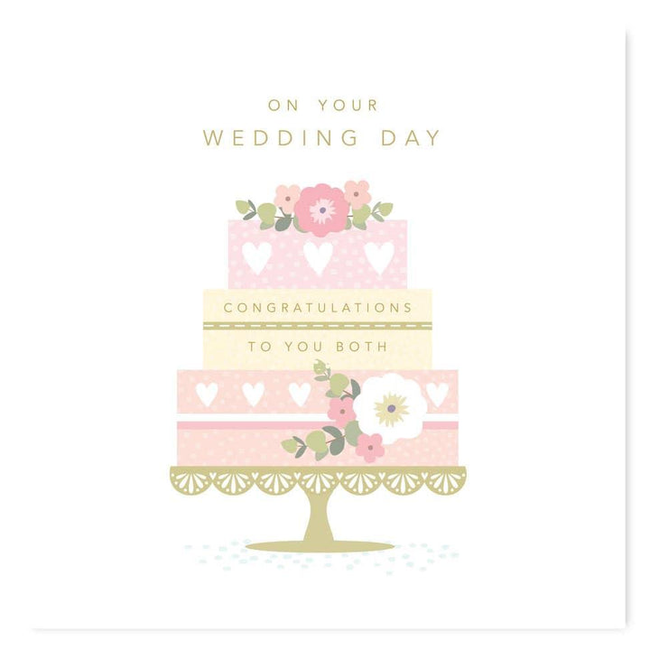 Wedding Day Cake Card