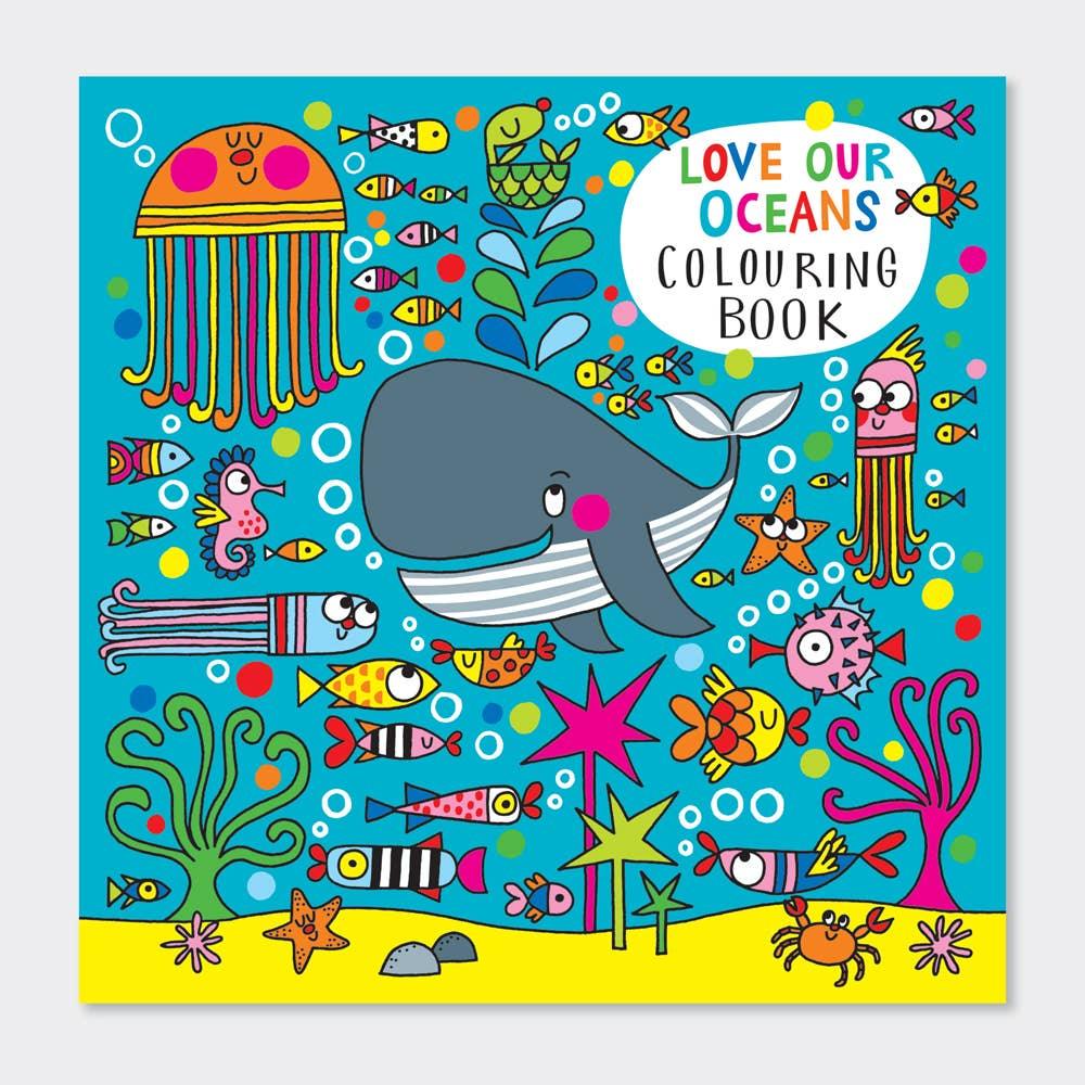 Children's Love Our Oceans Colouring Books