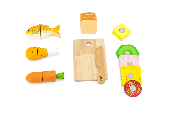 Wooden Cutting Lunch Set