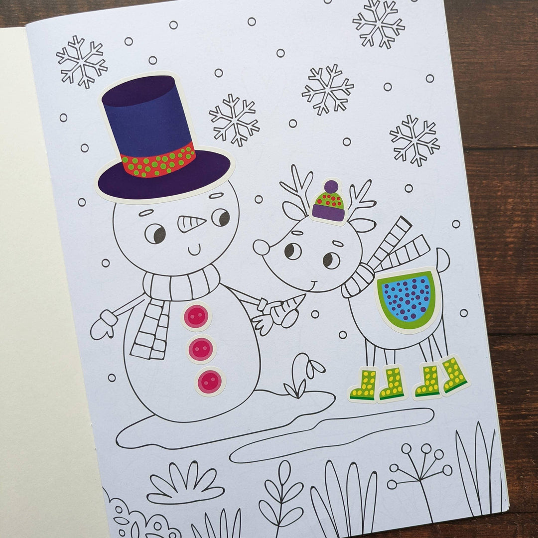 Dress Me Up Colouring & Activity Book - Snowman