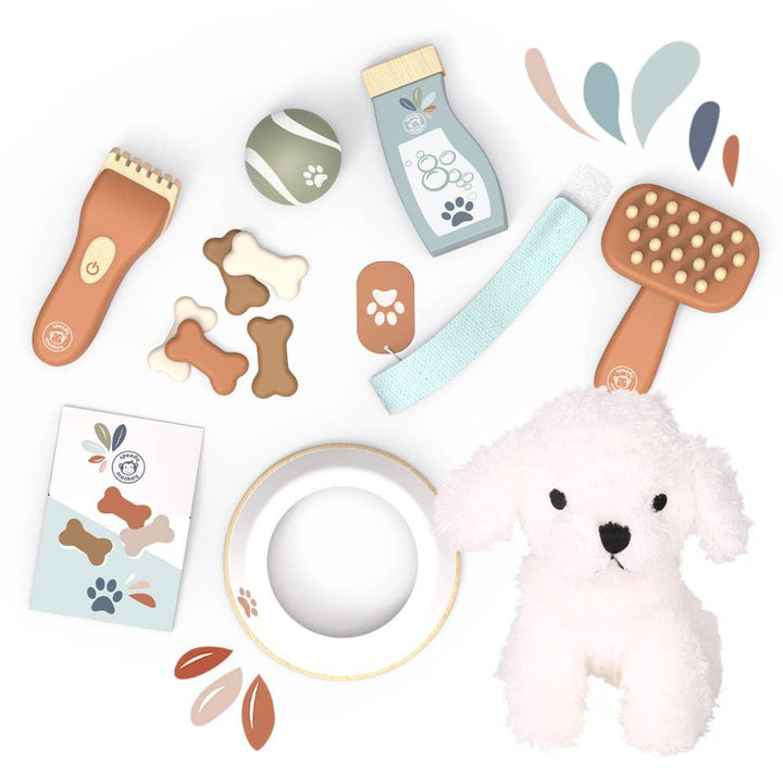 My Little Dog + 9 Wooden Toy Pieces with Suitcase