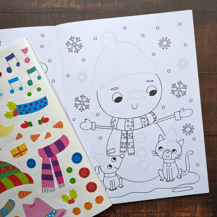 Dress Me Up Colouring & Activity Book - Snowman