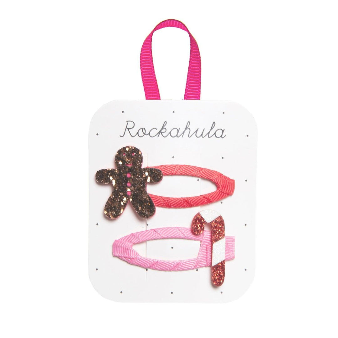 Rockahula Christmas Gingerbread and Candy Cane Clips