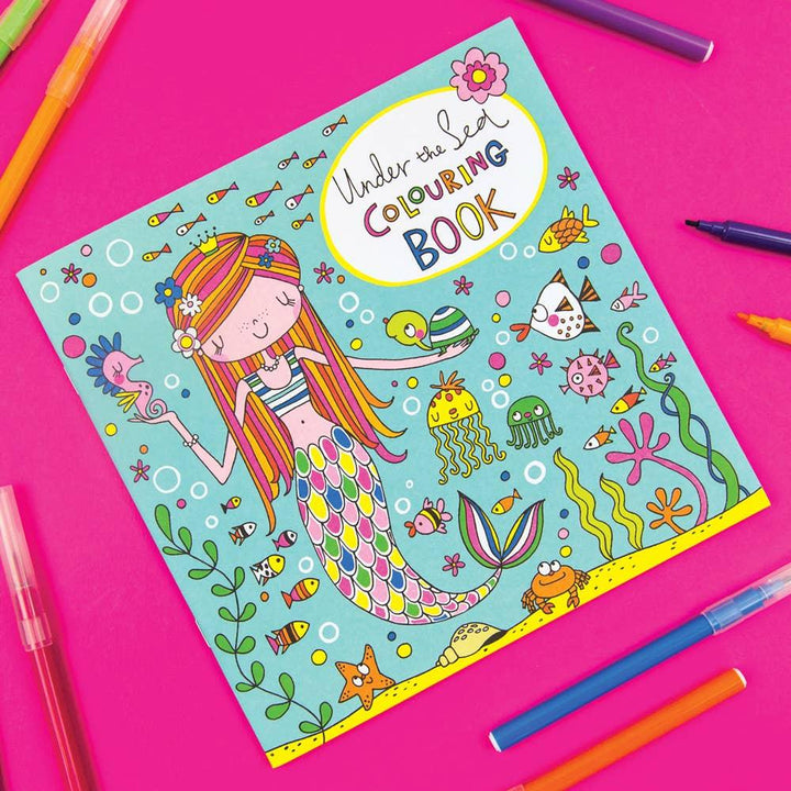 Children's 'Under the Sea' Mermaid Colouring Book