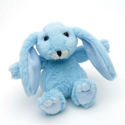 Mini Snuggly Baby Blue Bunny