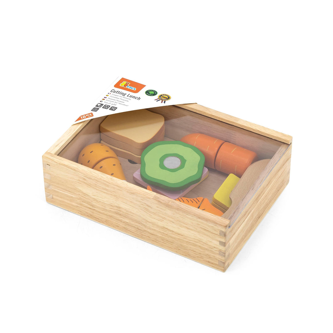 Wooden Cutting Lunch Set