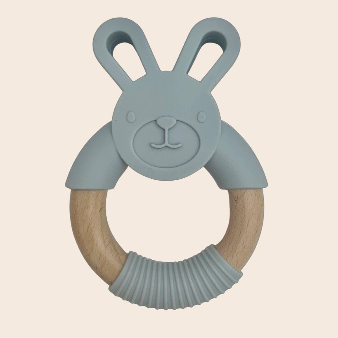 Bunny teether - Light grey