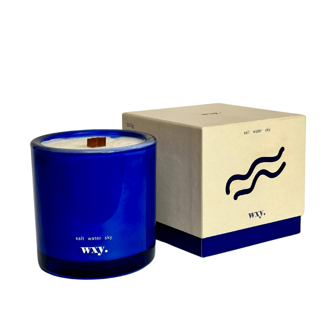 Wxy. Roam Candle Salt Water Sky