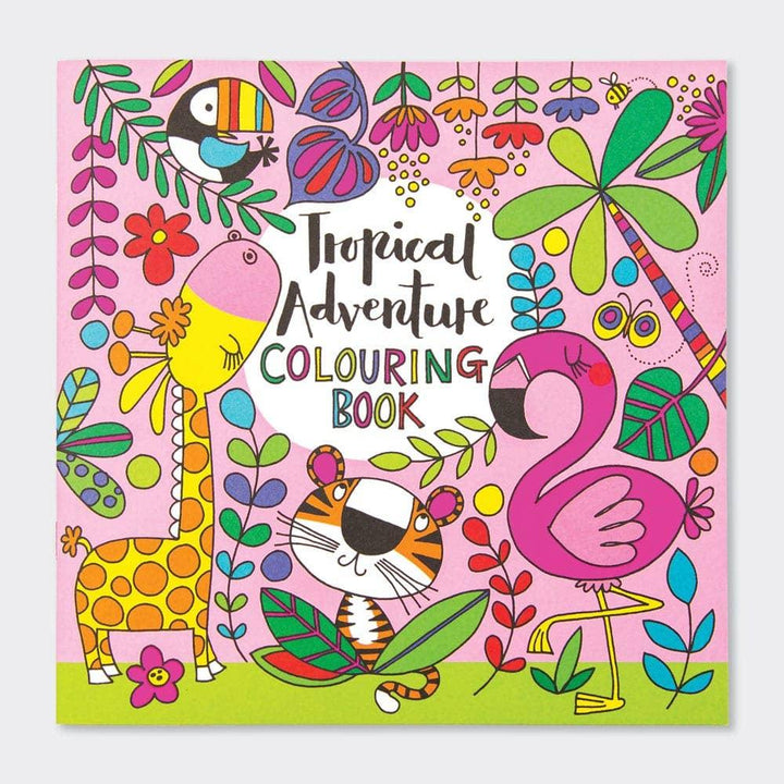 Children's Tropical Adventure Colouring Book