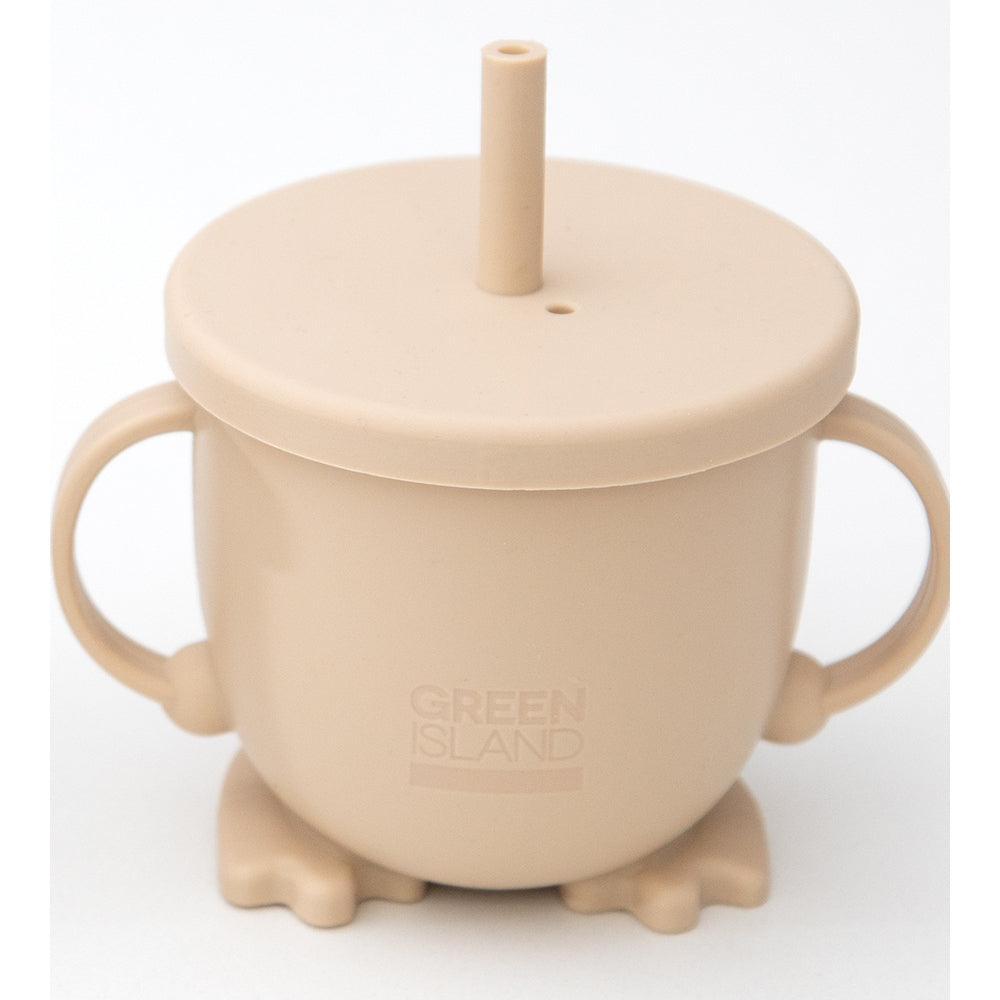 GI Baby Sippy Cup With Straw Cream