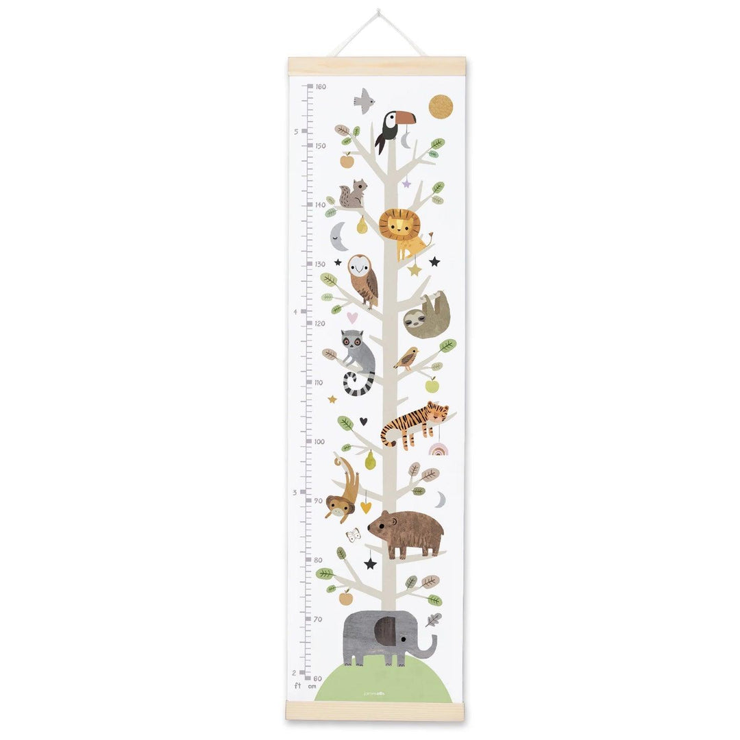 Animals Tree Height Chart