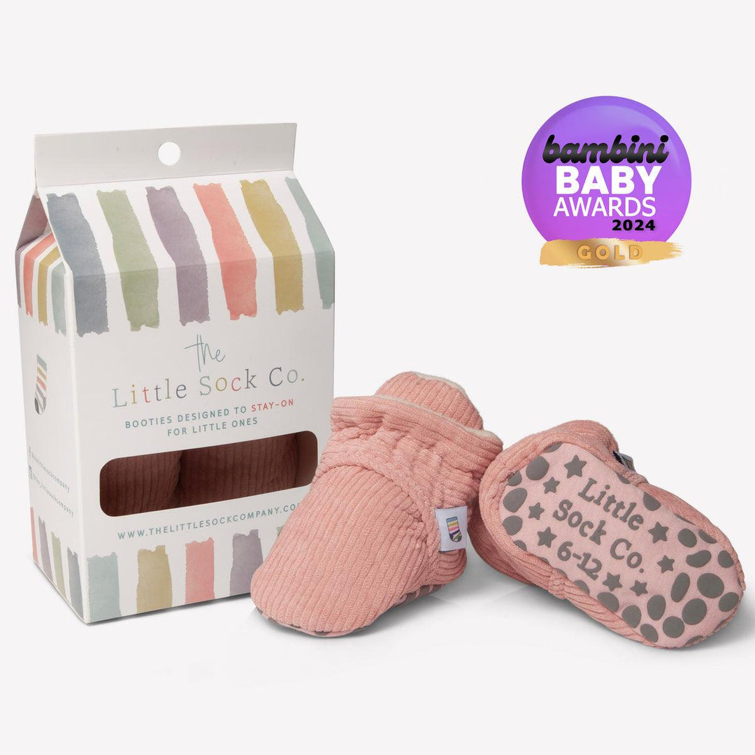 The Little Sock Co SC Booties Rose