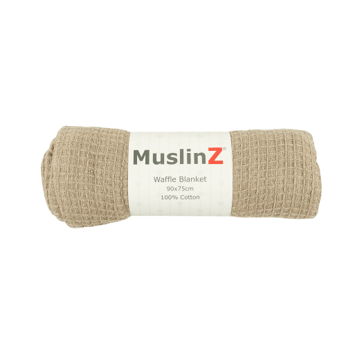 Muslinz Waffle Blanket Taupe