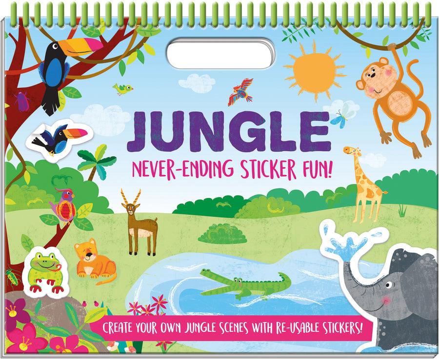 Jungle Create The Scene Sticker Book