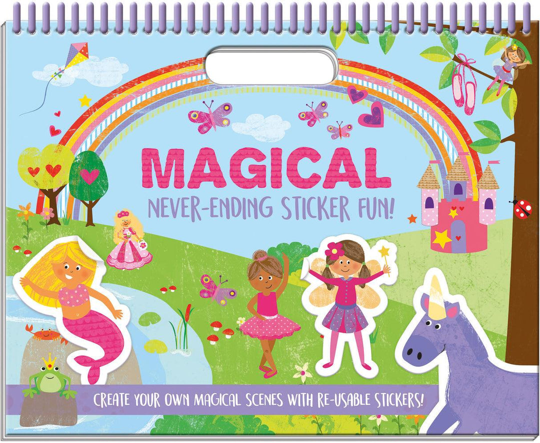 Girls Create The Scene Sticker Book