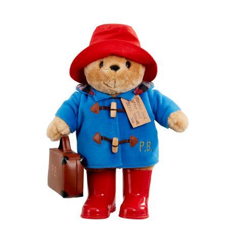 Large Classic Paddington Bear With Boots & Suitcase