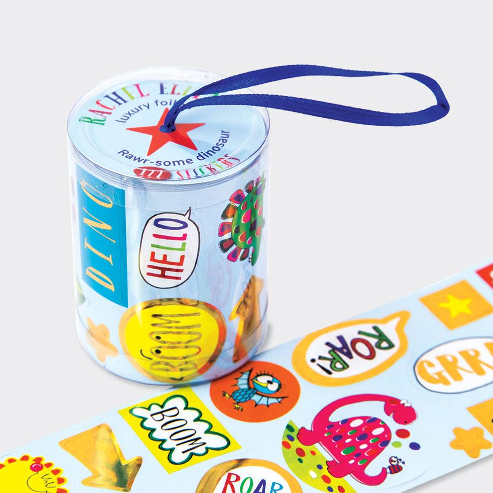 Rachel Ellen Designs Dinosaur Sticker Roll