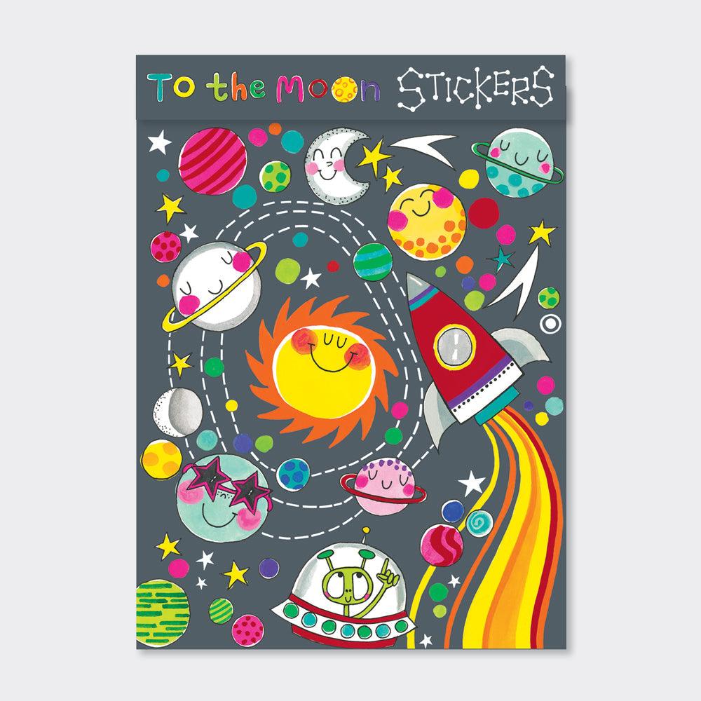 Rachel Ellen Designs To The Moon Stickers