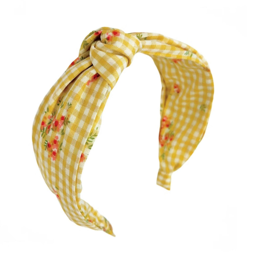 Rockahula Floral Gingham Headband