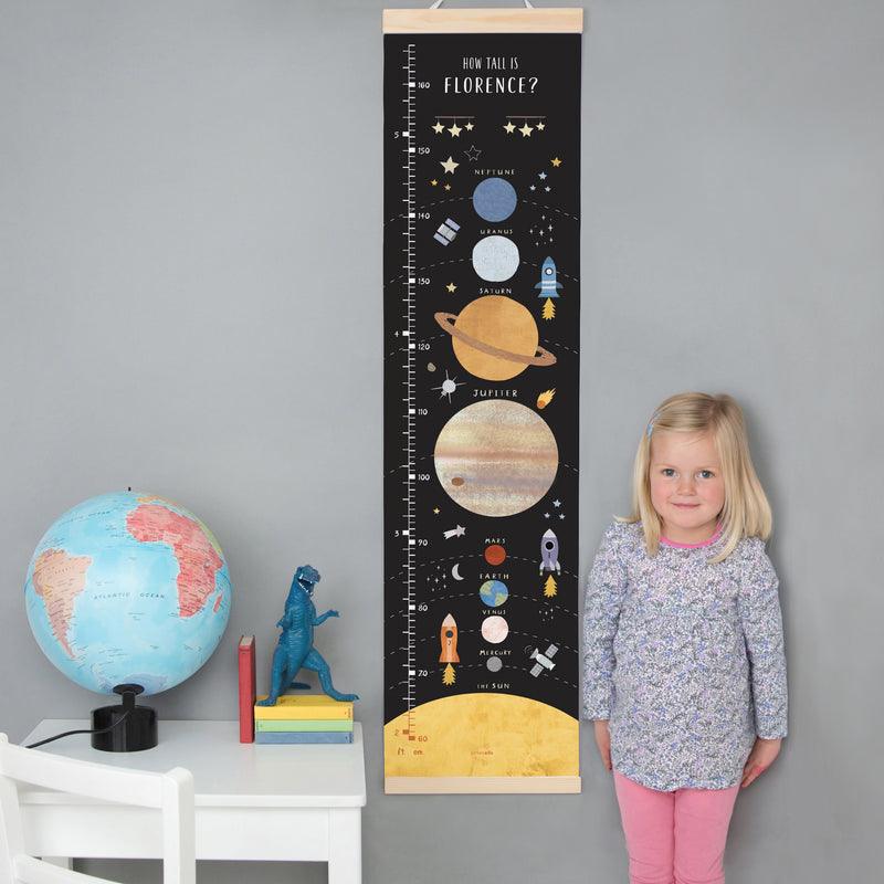 JE Height Chart Solar System