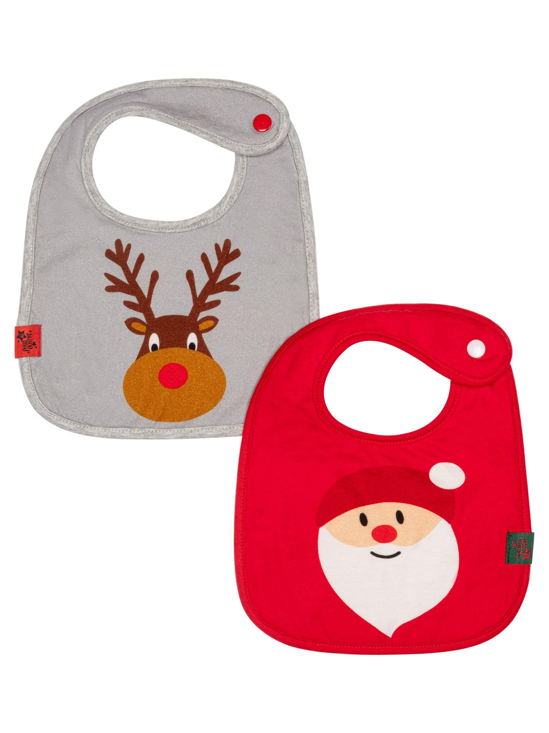 BR 2pk Christmas Bibs