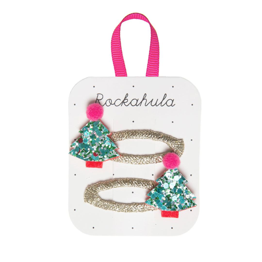 Rockahula Christmas Tree Glitter Clips