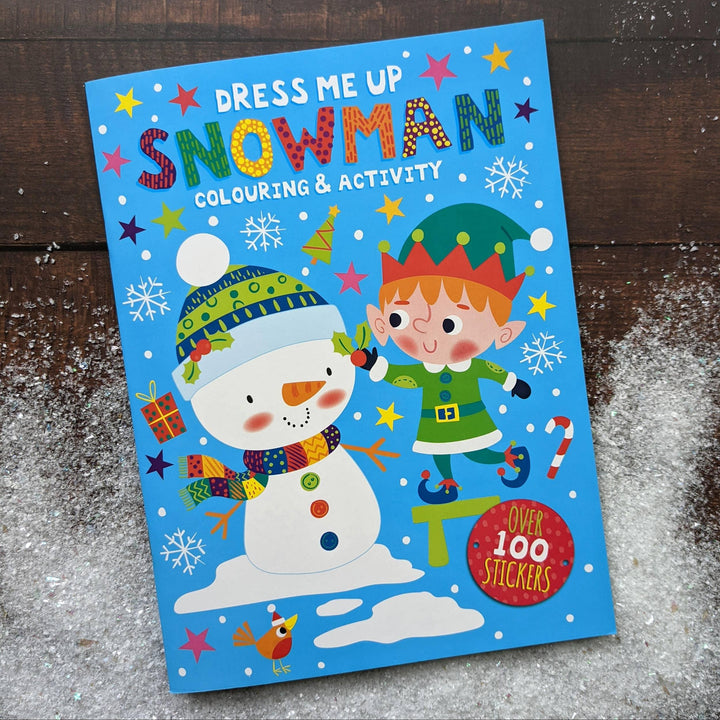 Dress Me Up Colouring & Activity Book - Snowman