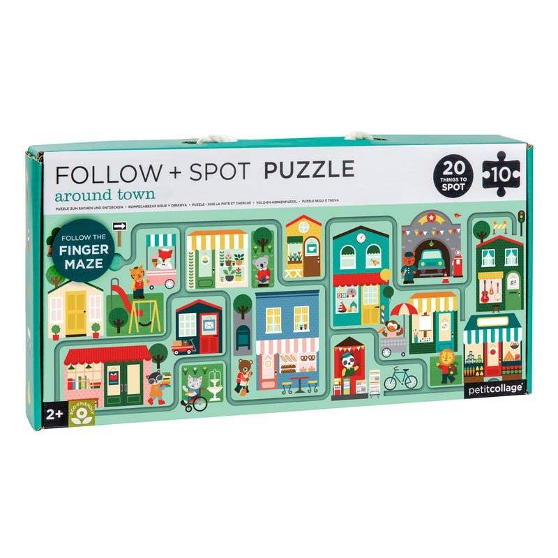 Around Town Follow + Spot Puzzle