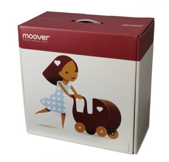 Moover Classic Dolls Pram - Coral