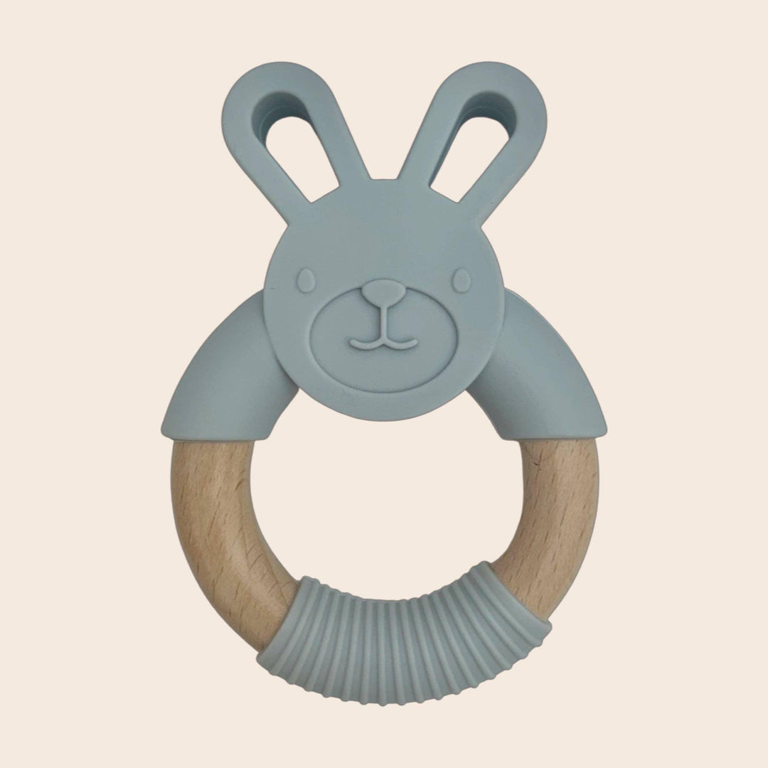 Bunny teether - Light grey