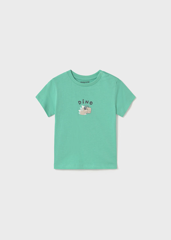 Mayoral Green Dinosaur T-Shirt