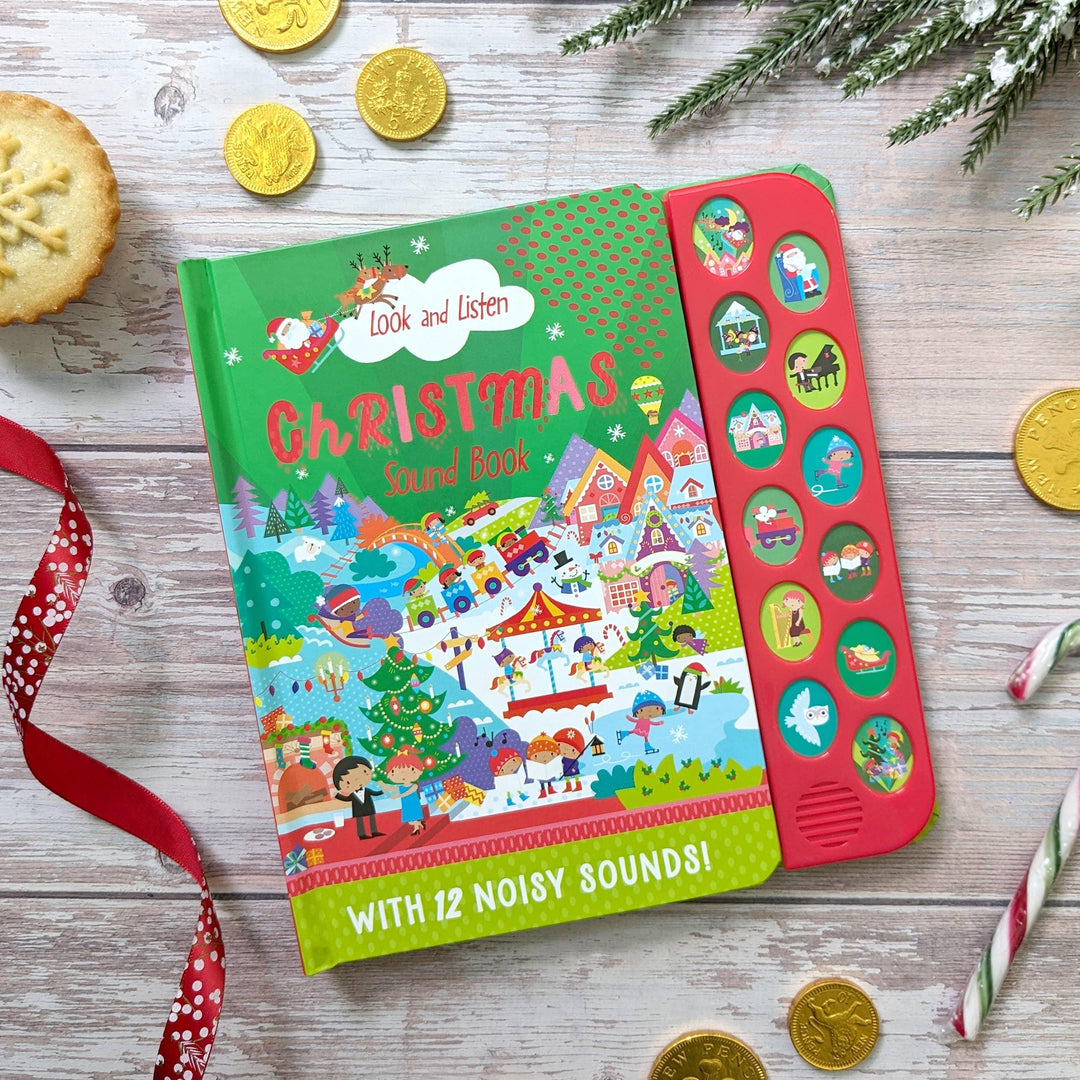 12 Button Sound Book - Christmas