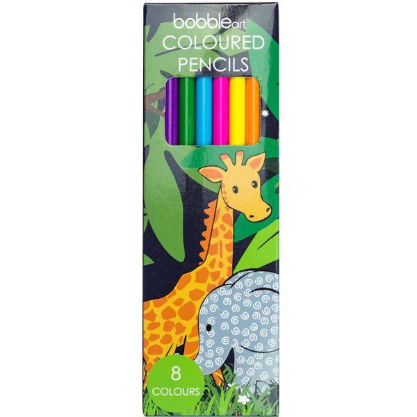 Colouring Pencils 8pk Jungle