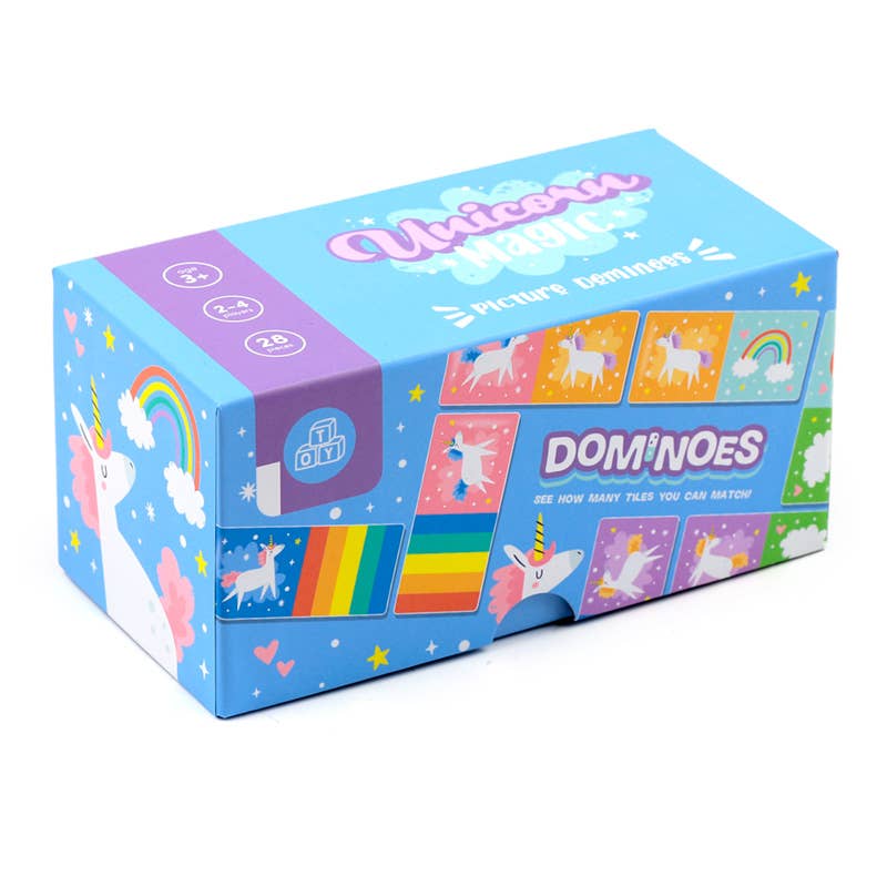 Unicorn Magic Kids Dominoes Set