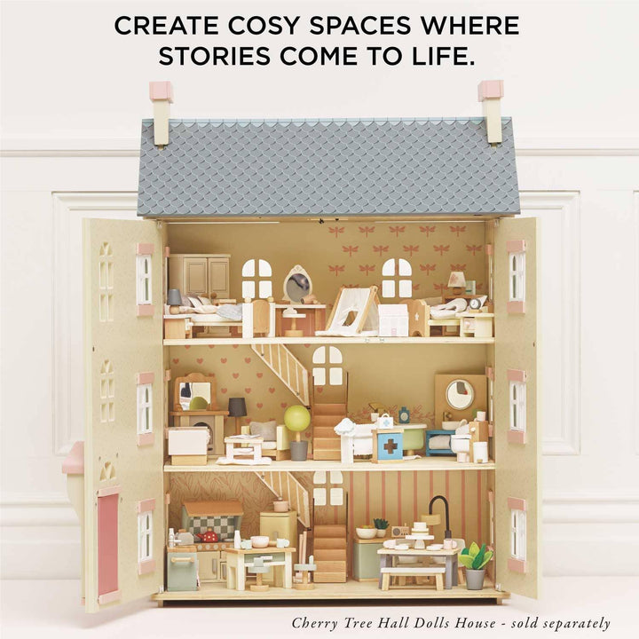 Le Toy Van Wooden Dolls House Bedroom