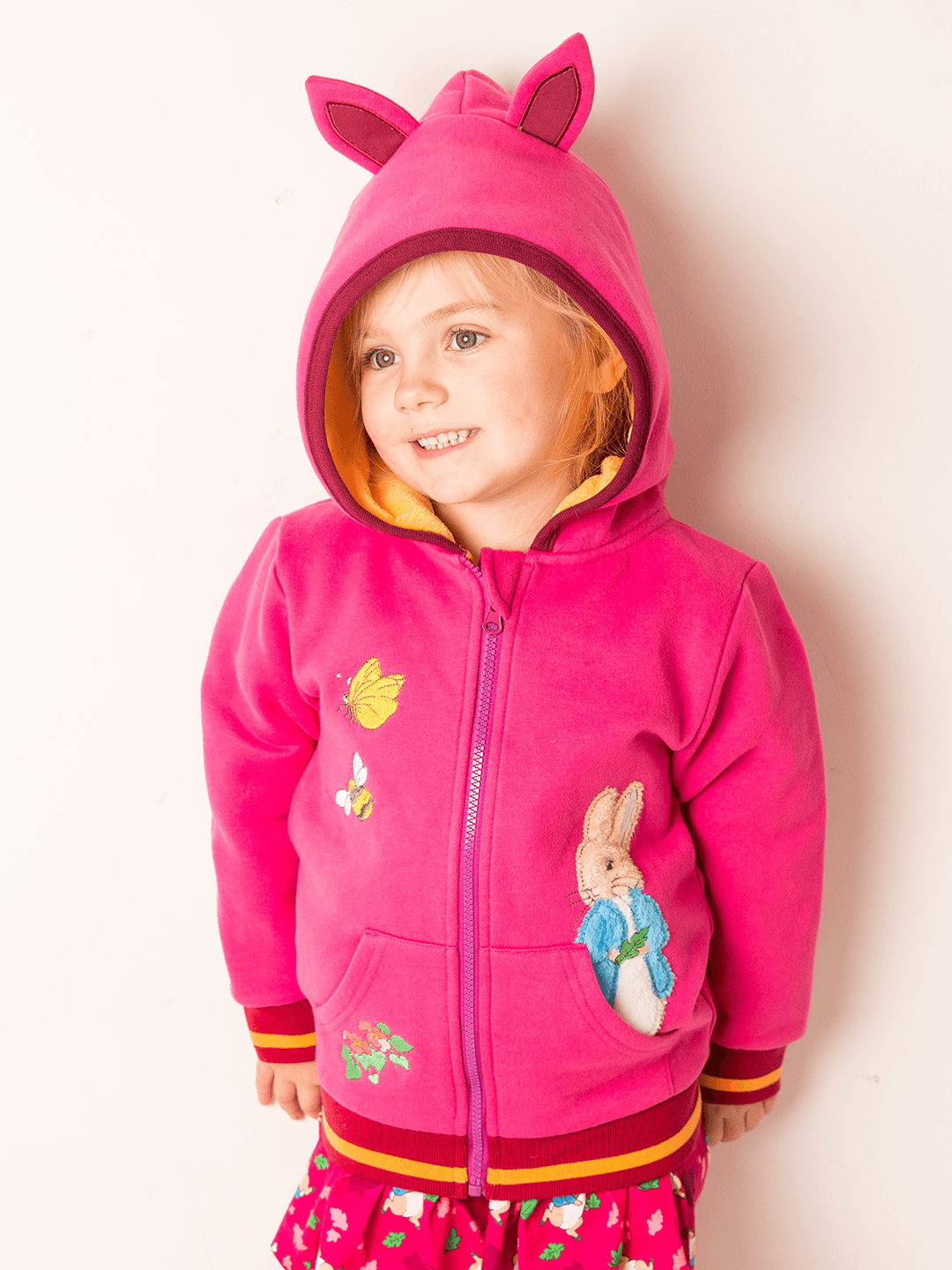 Peter Rabbit Pink Hoodie