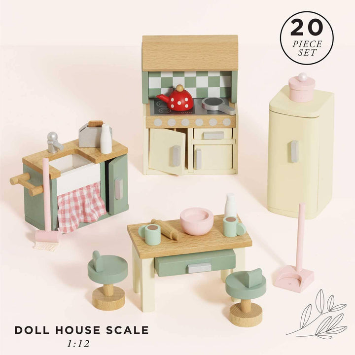 Le Toy Van Wooden Dolls House Kitchen Furniture