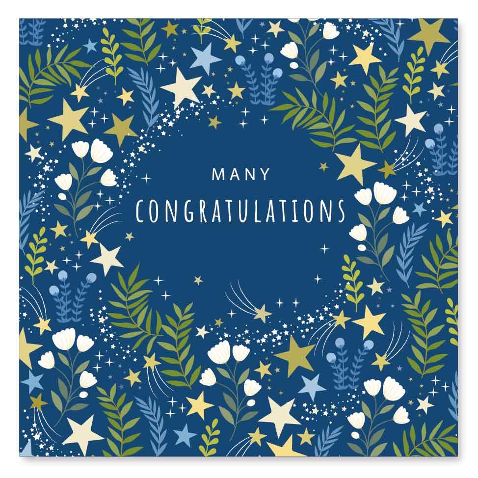 Congratulations Celebratory card