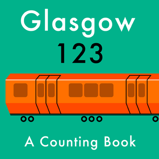 Glasgow 123 Board Book