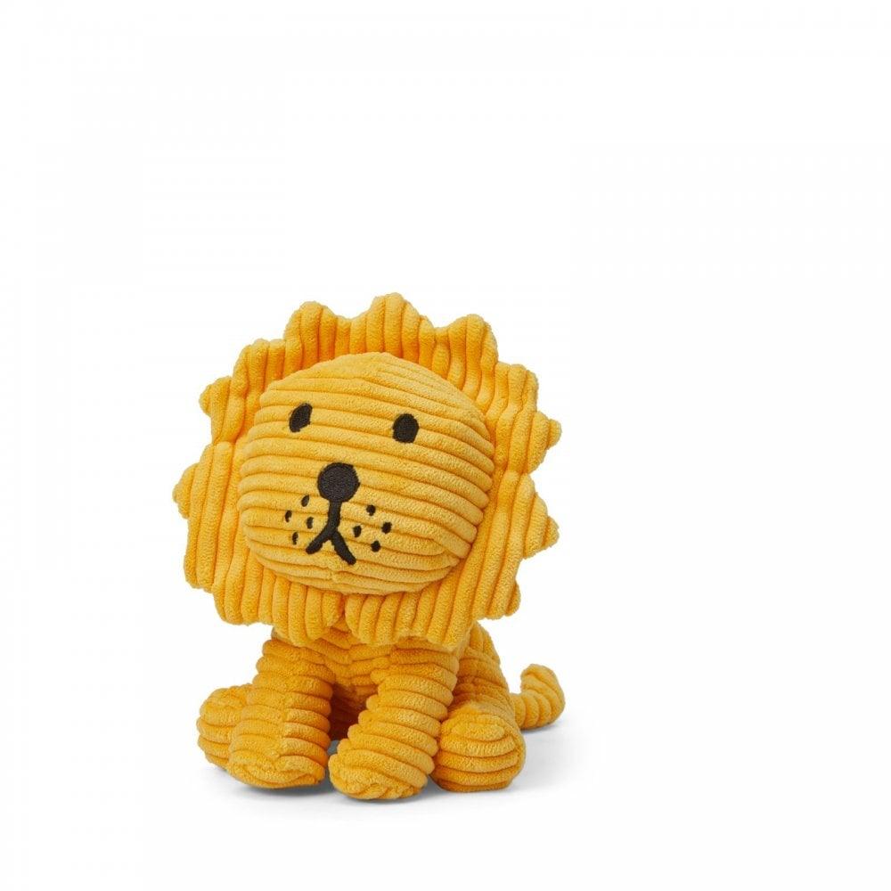 Lion Corduroy Yellow 17cm